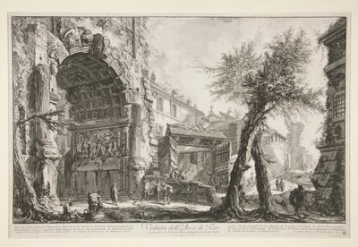 Widok autorstwa Giovanni-Battista Piranesi