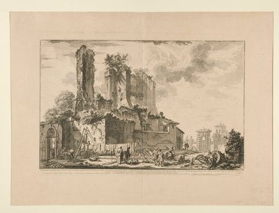 Widok autorstwa Giovanni Battista Piranesi