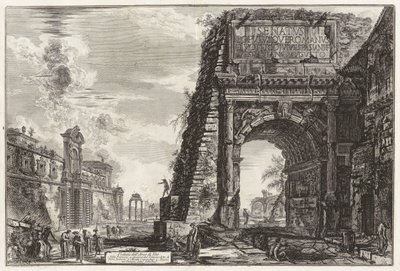 Widok autorstwa Giovanni-Battista Piranesi