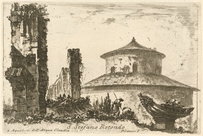 Różne widoki starożytnego i współczesnego Rzymu zaprojektowane i wyrzeźbione przez znanych autorów autorstwa Giovanni Battista Piranesi and Various Artists