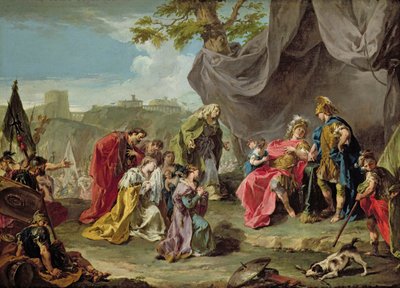 Koriolan autorstwa Giovanni Battista Pittoni
