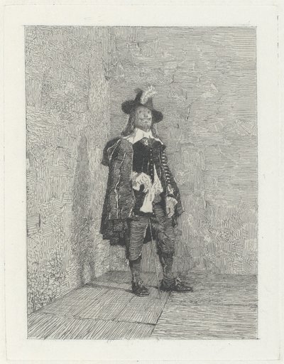 Vedetta [Dżentelmen] (Obserwator [Dżentelmen]) autorstwa Giovanni Battista Quadrone