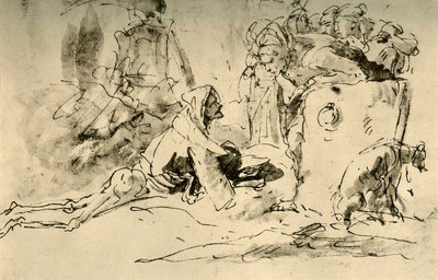 Capriccio, ok. 1740, 1928 autorstwa Giovanni Battista Tiepolo