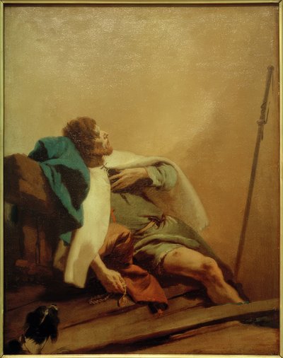 Św. Rocha autorstwa Giovanni Battista Tiepolo