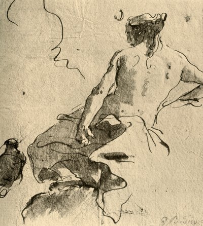 Diana, 1757, 1928 autorstwa Giovanni Battista Tiepolo