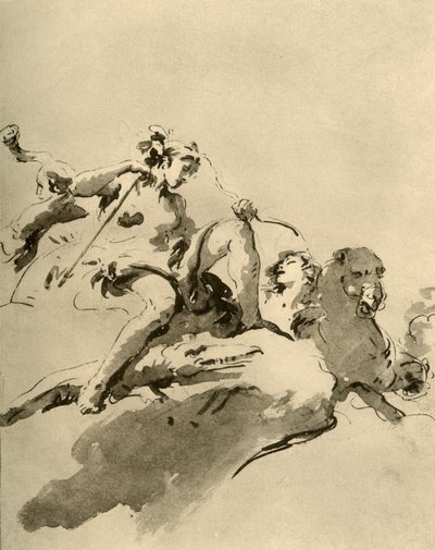 Diana, Mitte 18. Jahrhundert, 1928 von Giovanni Battista Tiepolo