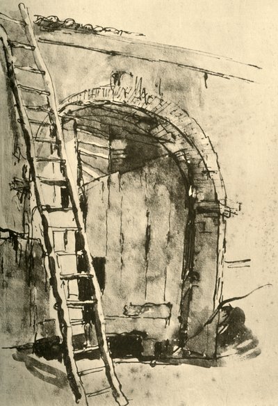 Brama, połowa XVIII wieku, 1928 autorstwa Giovanni Battista Tiepolo