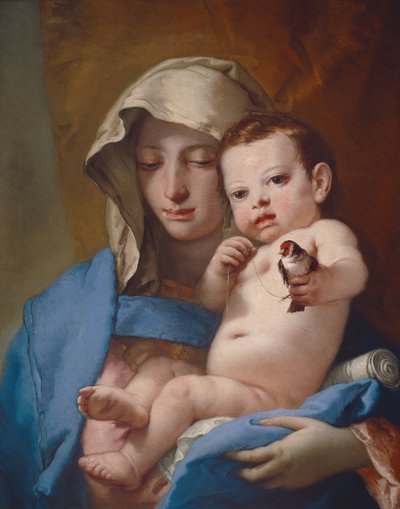 Madonna Szczygieł, ok. 1930 r. 17671770. autorstwa Giovanni Battista Tiepolo