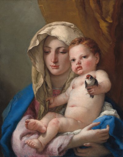 Madonna Szczygieł, ok. 1930 r. 17671770. autorstwa Giovanni Battista Tiepolo