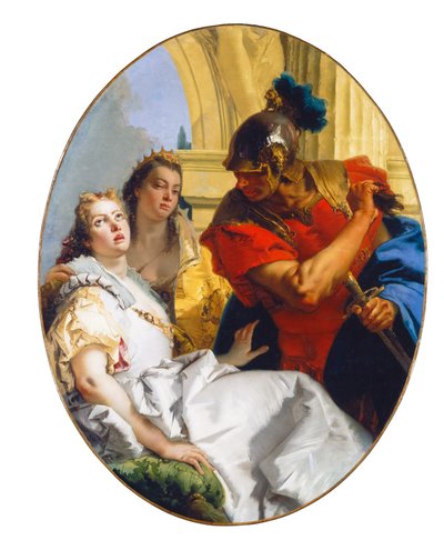 Scena z dziejów starożytnych, ok. 1930 r. 1750. autorstwa Giovanni Battista Tiepolo