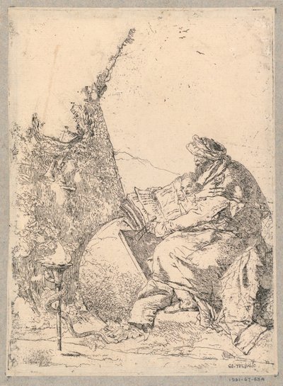 Dowcipy o fantazji autorstwa Giovanni-Battista Tiepolo