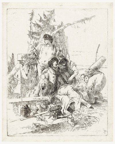 Dowcipy o fantazji autorstwa Giovanni Battista Tiepolo