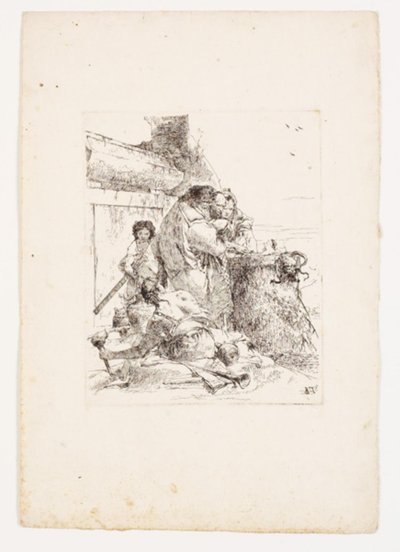 Ofiara węża autorstwa Giovanni Battista Tiepolo