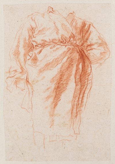 Studium drapowanej postaci autorstwa Giovanni Battista Tiepolo