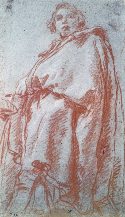 Studium człowieka, XVIII wiek. autorstwa Giovanni Battista Tiepolo