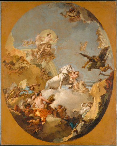 Rydwan Aurory autorstwa Giovanni Battista Tiepolo