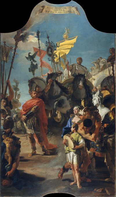 Triumf Mariusza autorstwa Giovanni Battista Tiepolo