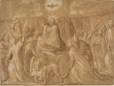Triumf Chrystusa autorstwa Giovanni Battista della Rovere