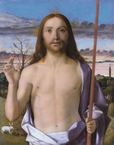 Błogosławieństwo Chrystusa autorstwa Giovanni Bellini