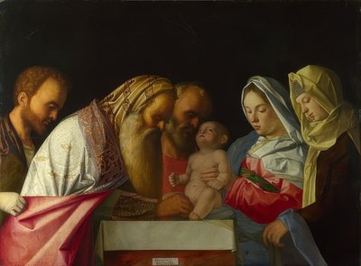 Obrzezanie Jezusa. Około 1500 autorstwa Giovanni Bellini