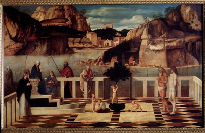 Święta alegoria (malarstwo, c.1487) autorstwa Giovanni Bellini