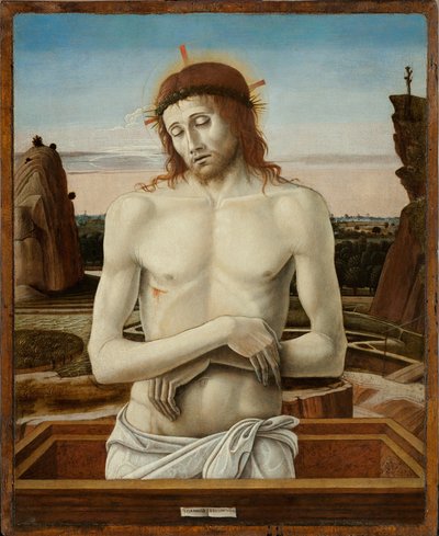 Obraz pobożności autorstwa Giovanni Bellini