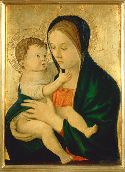 Madonna, ok. 1475 (obraz na drewnie) autorstwa Giovanni Bellini