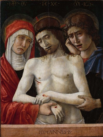 Pieta, ok. 1455. autorstwa Giovanni Bellini