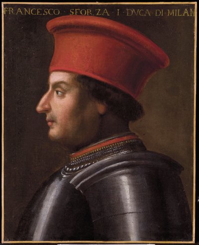 Portret Francesco Sforza autorstwa Giovanni Bellini