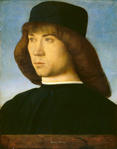 Portret młodego mężczyzny autorstwa Giovanni Bellini