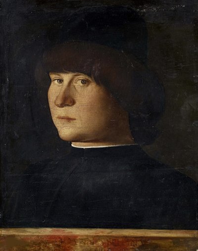 Portret młodzieńca, ok. 1500-1510. autorstwa Giovanni Bellini