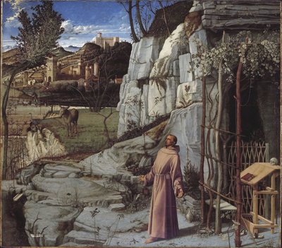 Święty Franciszek na pustyni autorstwa Giovanni Bellini