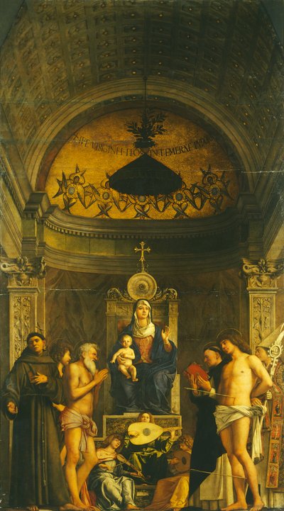 Ołtarz San Giobbe autorstwa Giovanni Bellini