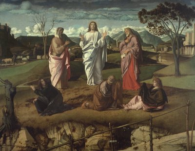 Przemienienie Pańskie, 1485 autorstwa Giovanni Bellini