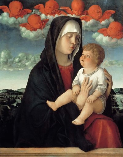 Dziewica z Dzieciątkiem , ok. godz. 1500. autorstwa Giovanni Bellini