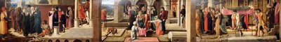 Trzy opowieści o Drusianie i św. Janie Ewangeliście autorstwa Giovanni Bellini