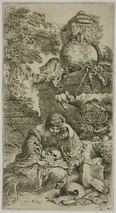 Melancholia autorstwa Giovanni Benedetto Castiglione