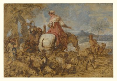 Pastorale Reise autorstwa Giovanni Benedetto Castiglione