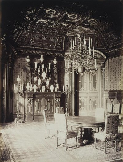 Pałac Stroganowa w Sankt Petersburgu. Jadalnia, lata 60. XIX wieku autorstwa Giovanni Bianchi