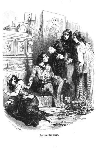 Dekameron - Dzień ósmy, opowiadanie 3 - Dobry Kalandrin autorstwa Giovanni Boccaccio