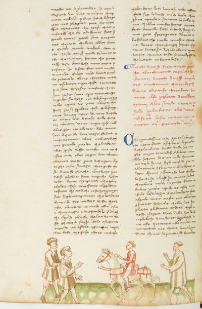 Dekameron, Cecco Angiolieri wzięty za złodzieja , Dziewiąty dzień, opowiadanie 4. autorstwa Giovanni Boccaccio