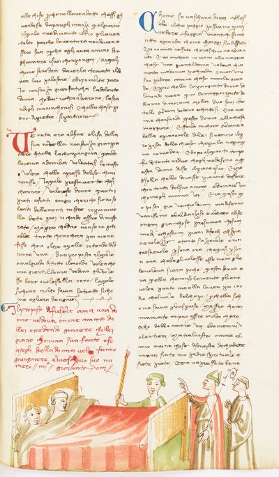 Décaméron, La nuit tous les chats sont gris; Prévôt de Fiesole tancé par son évêque, Huitième journée, nouvelle 4. autorstwa Giovanni Boccaccio