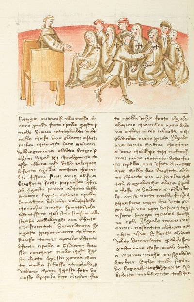Dekameron, Elokwencja brata Ciboule: Cipolla zwodząca wiernych, Szósty dzień, opowiadanie 10. autorstwa Giovanni Boccaccio