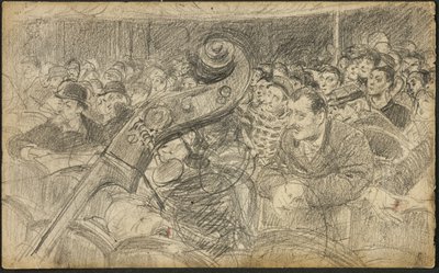 Publiczność w paryskim Teatrze II autorstwa Giovanni Boldini