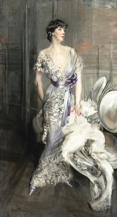 Boldini - PORTRET CELII TOBIN CLARK autorstwa Giovanni Boldini