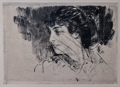 Hrabina Gabrielle de Rasty autorstwa Giovanni Boldini