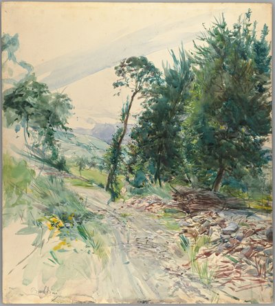 Droga autorstwa Giovanni Boldini
