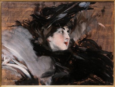 Dama w czepku autorstwa Giovanni Boldini