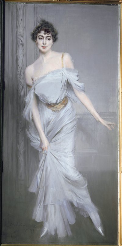 Madame Charles Max (obraz na płótnie) autorstwa Giovanni Boldini