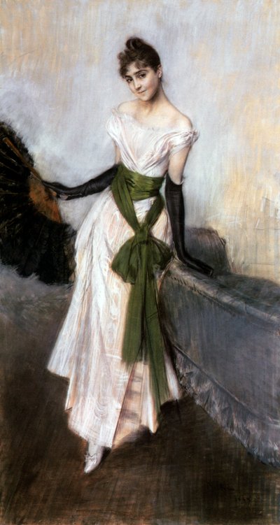 Portret Emiliany Concha de Ossy, 1888. autorstwa Giovanni Boldini